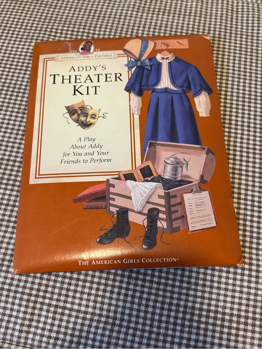 American Girl Addy's Theater Kit — Orange Cover Illustration